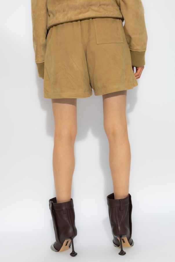 LOEWE leather strap detailing wrap-dress | Women's Clothing
